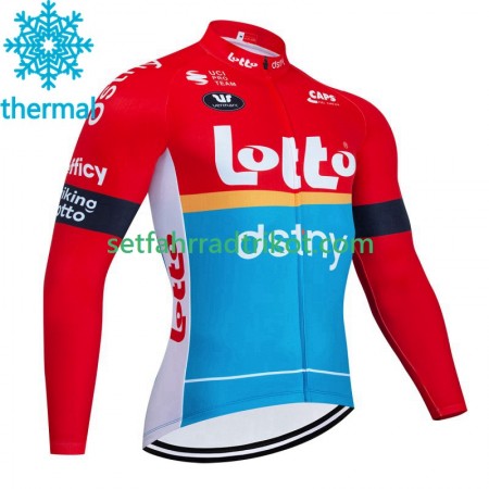 Lotto Dstny Radtrikot Winter Thermal Fleece 2023